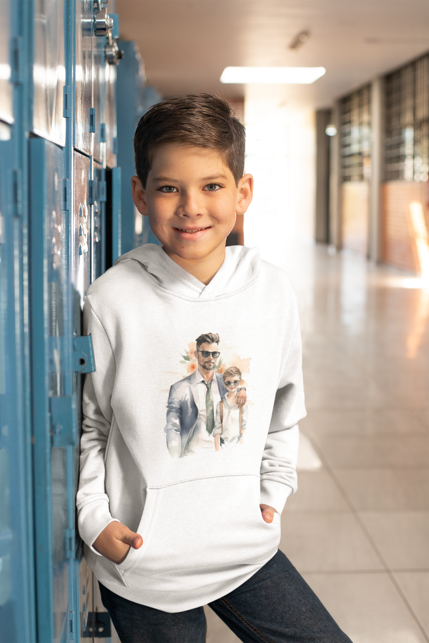 Kid's Hoodie | White