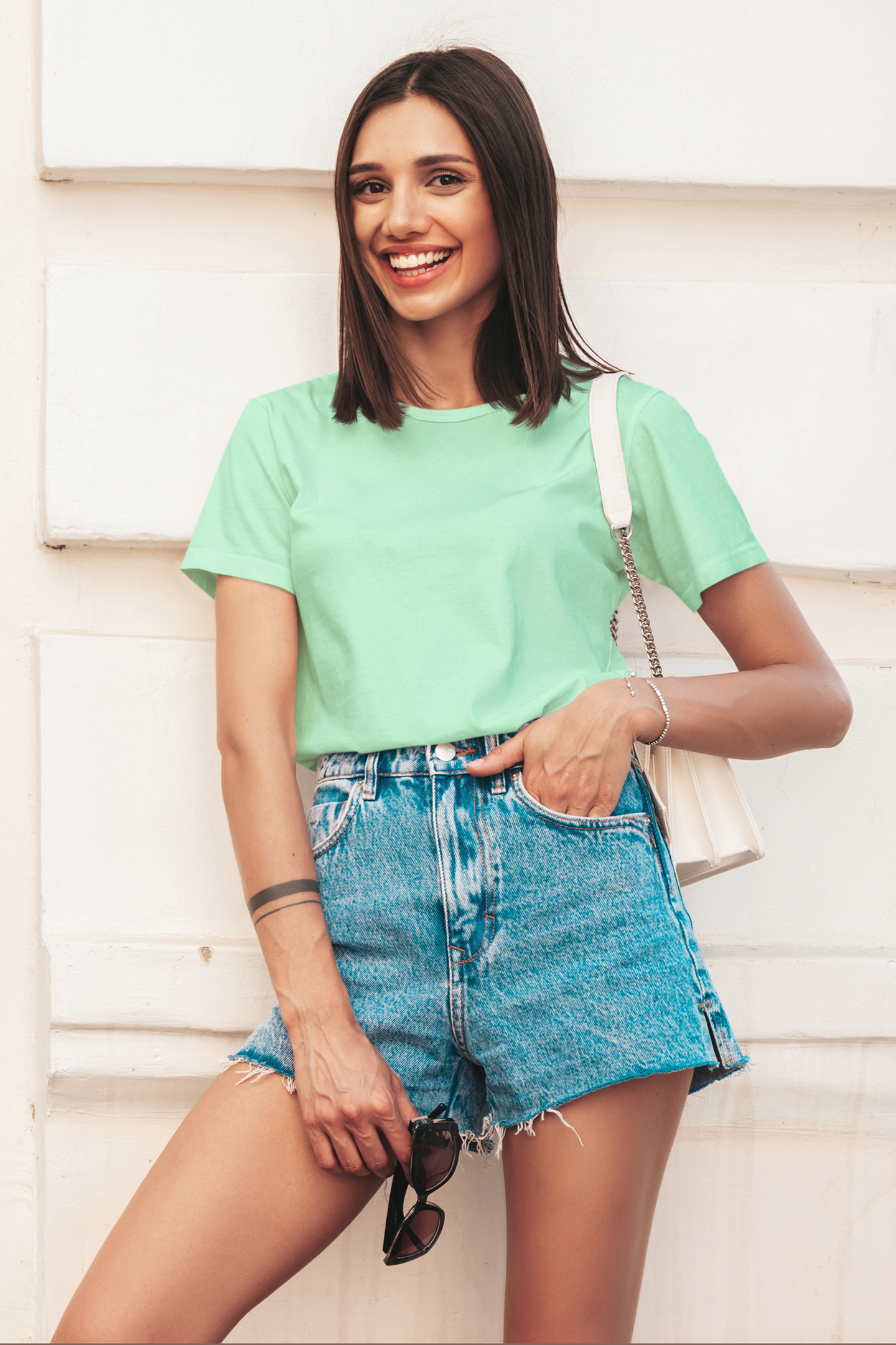 Women’s Round Neck T-Shirt - ELDA