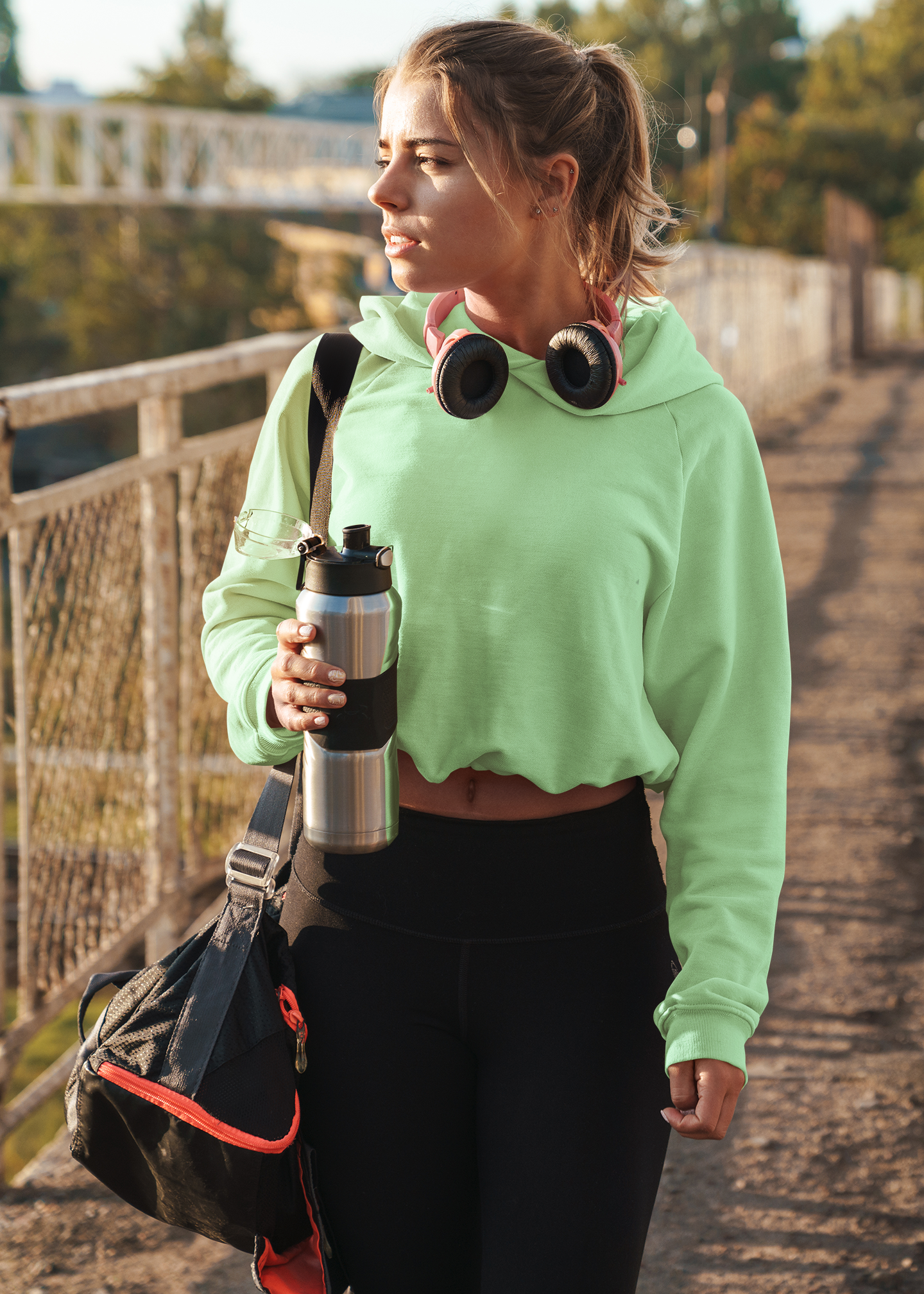 Women’s Crop Hoodie - ELDA