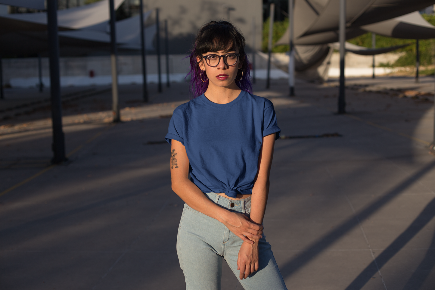 Women’s Knot Crop Top - ELDA