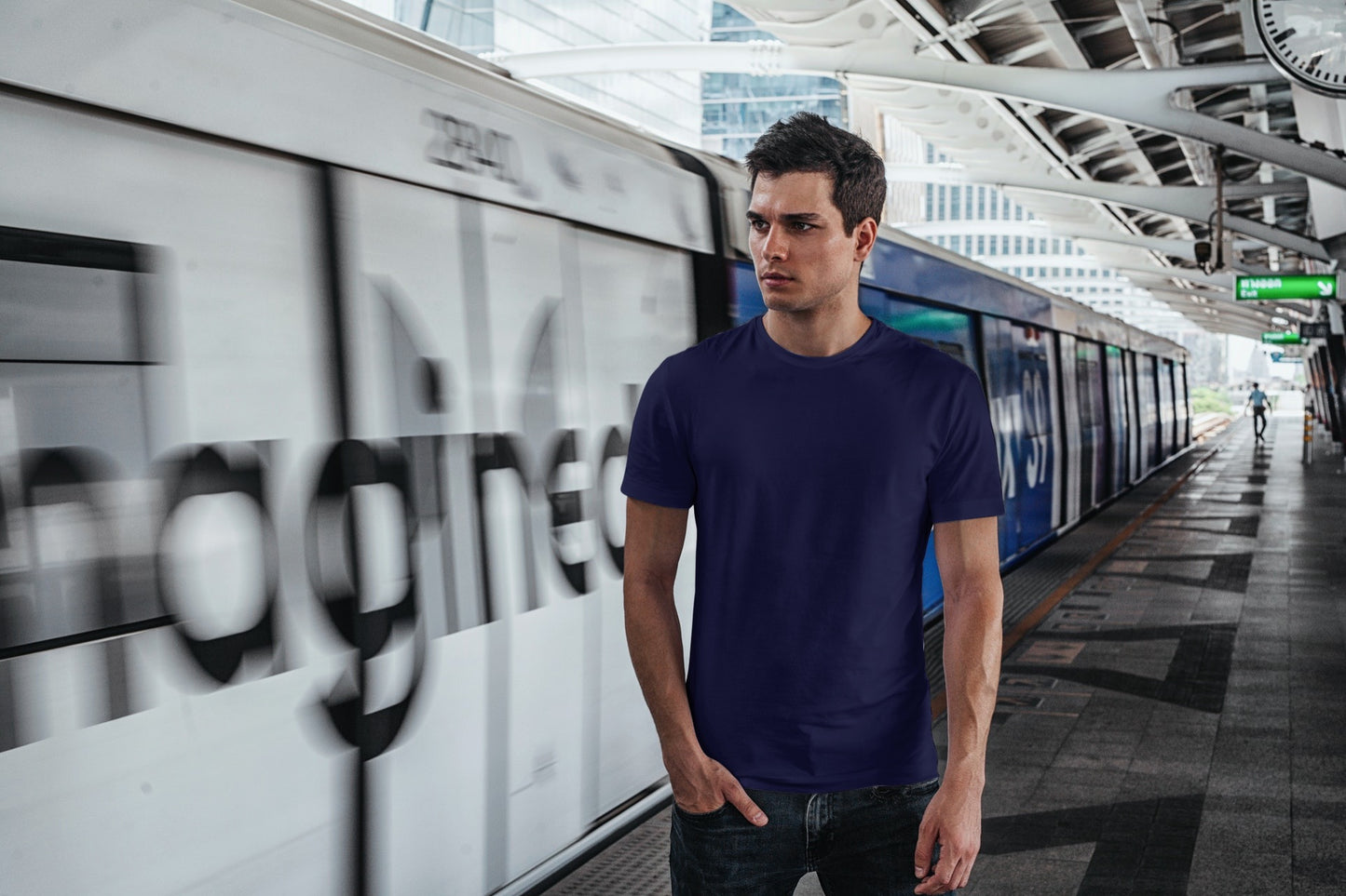 Round Neck T- Shirt 180GSM - ELDA