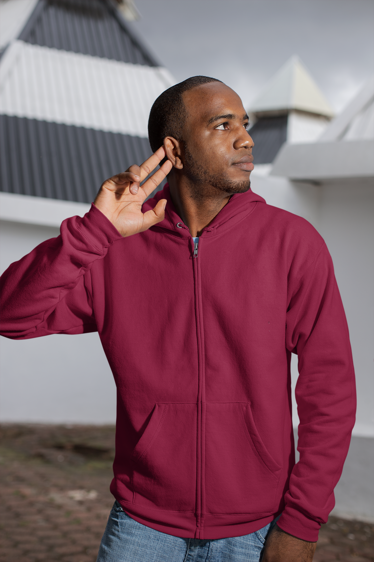 Unisex Zipper Hoodie - ELDA