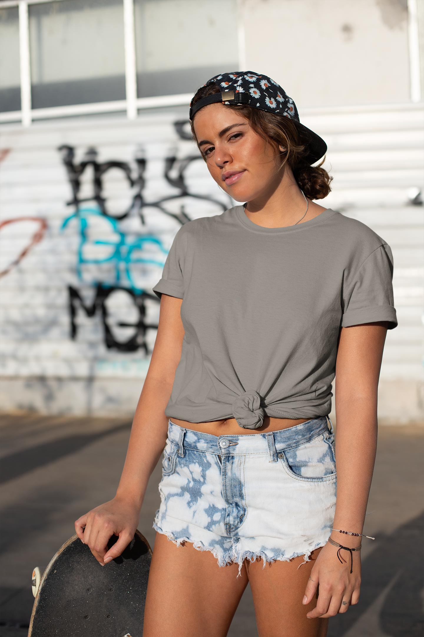 Women’s Knot Crop Top - ELDA