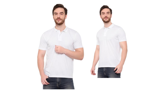 Dri-Fit Polo T-Shirt - White - FMITS7001